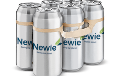 Newie, una alternativa a las anillas para unir packs de bebidas por un tipo de plástico más sostenible